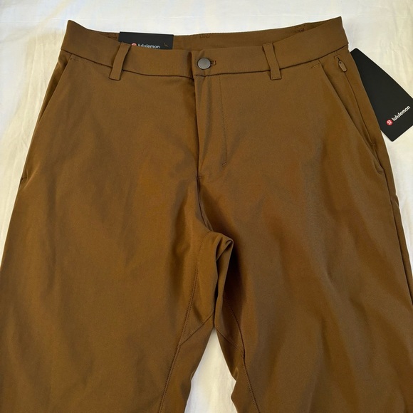 Lululemon Commission Pant Classic 32"L Warpstreme DART Dark Artifact Men's 30 - Picture 2 of 6